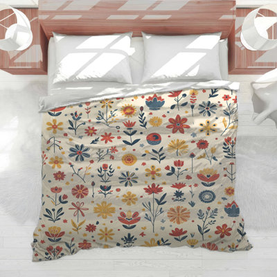 Floral Botanical Pattern Comforter