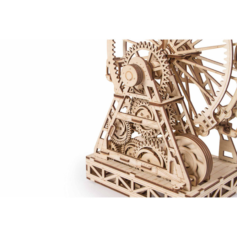 Wooden Mechanical Puzzle Ferris Wheel –