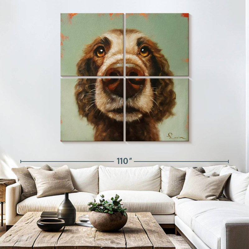 Brampt Follow Your Nose III, 74" H x 74" W
