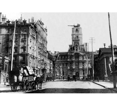" City Hall Construction, Philadelphia, PA "