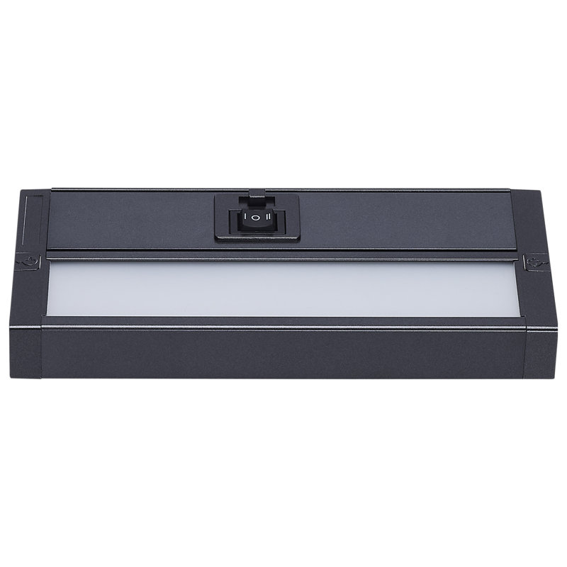 LED 8" Under Cabinet Light Bar CCT Selectable 3000K/4000K/5000K, Dark Bronze