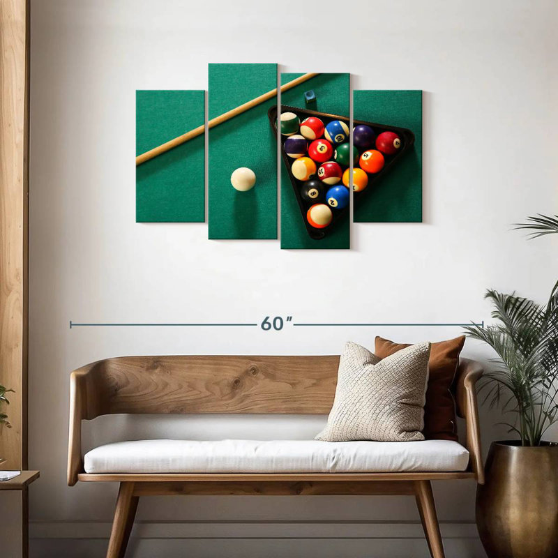 Senne Billiard Game Tools, 27" H x 43" W