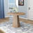 5-Piece Dining Set Mid-Century Modern Wooden Table & Upholstered Chair Set For Home, Kitchen, Dining Room-2054401262-2054401263