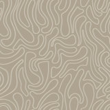 Aire - Taupe Wallpaper by Sabrina Yvonne