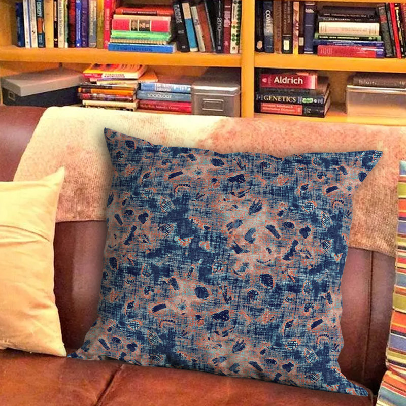 Outdoor Reversible Throw Pillow, 16" x 16"