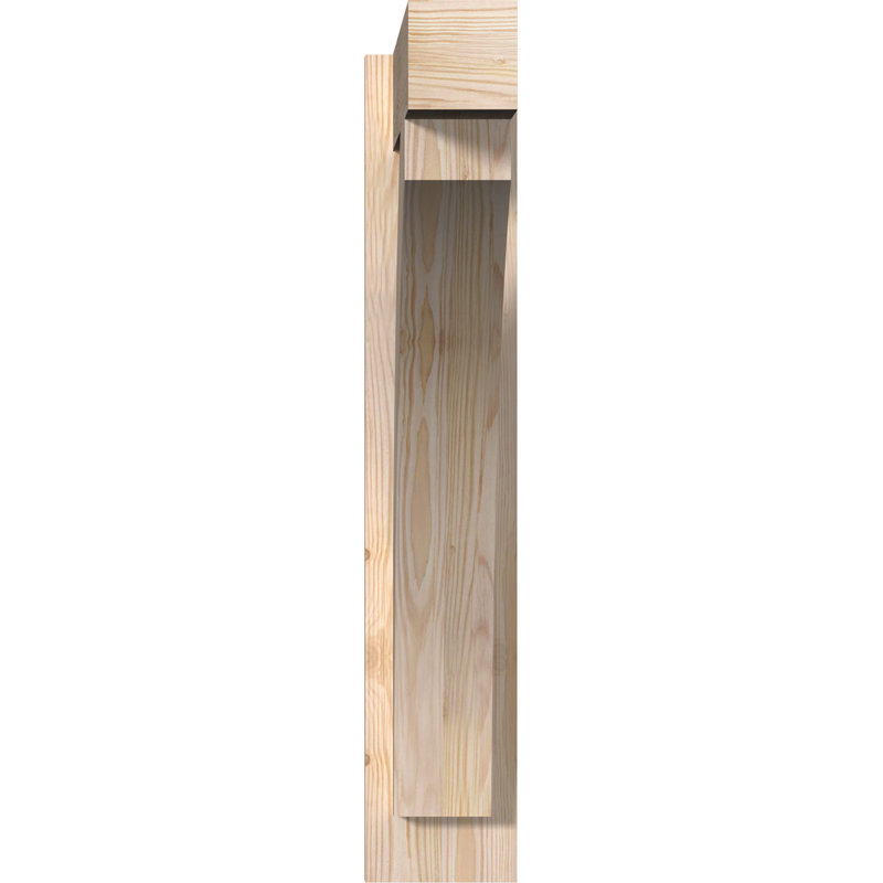 Bloc de bois rustique Thorton, P 22 po x H 22 po, Sapin Douglas de 5 1/2 po (lisse)
