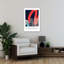 Graphic Montreal Skyline Abstract Geometric Modern Architecture City Wall Art Print 1 Piece Wrapped Canvas Wall Art-868388094