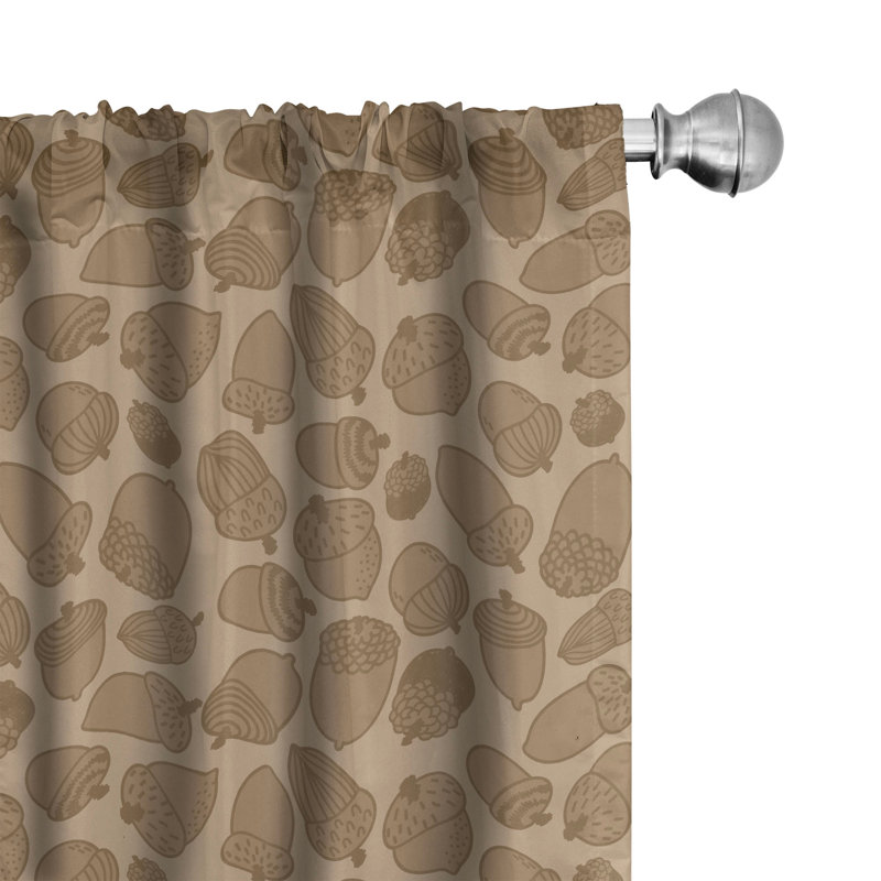 Panneau coulissant semi-diaphane avec passe-tringle Acorn, 28 po x 63 po