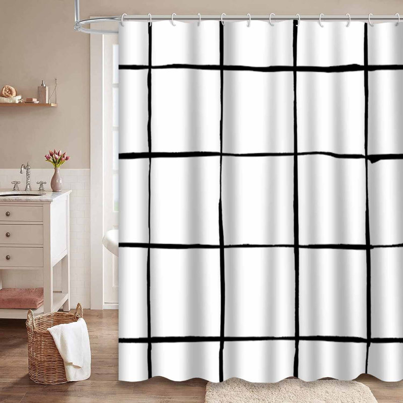 Rideau de douche Trendy, L 72 po x l 78 po