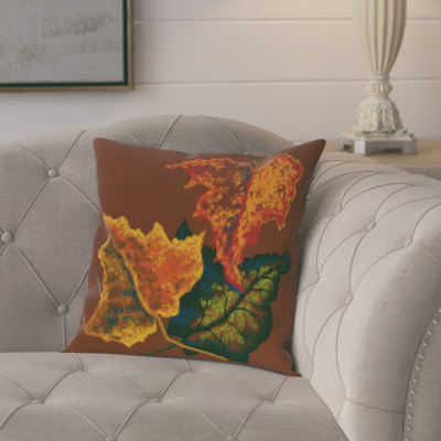 Outdoor Reversible Throw Pillow