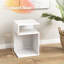 33cm W Metal Bedside Table