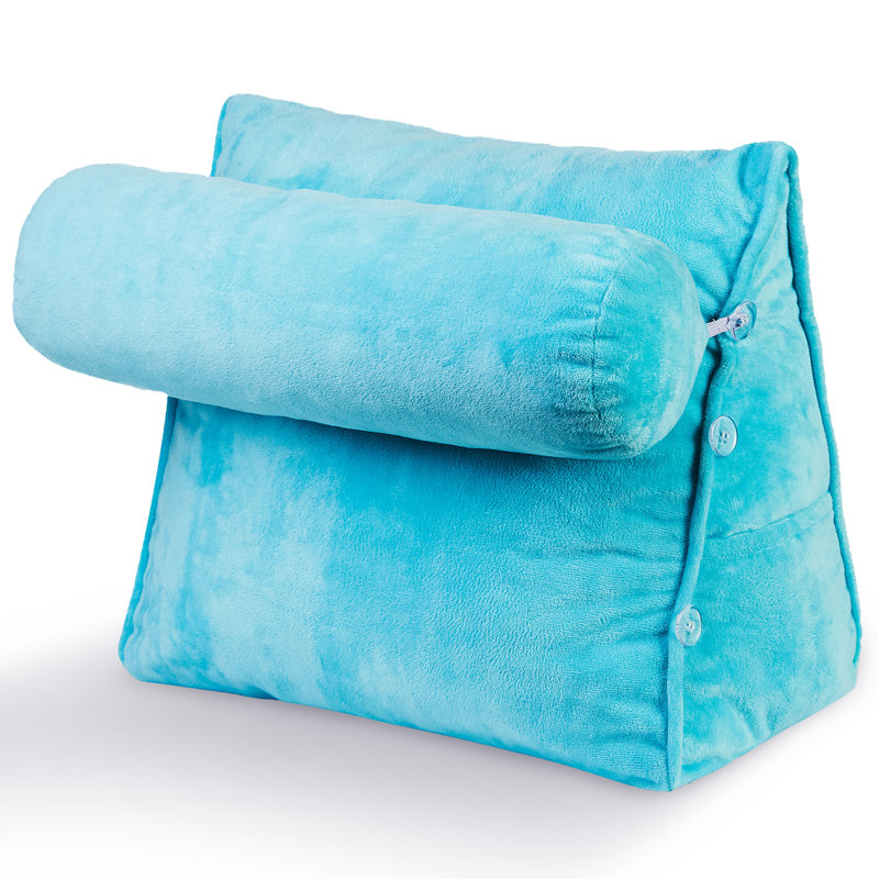  Bolster Pillow Cover & Insert, Sky Blue