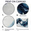 Or et bleu céleste fluidité III - encre liquide, art mural-1298219906-1298219928-1298219919