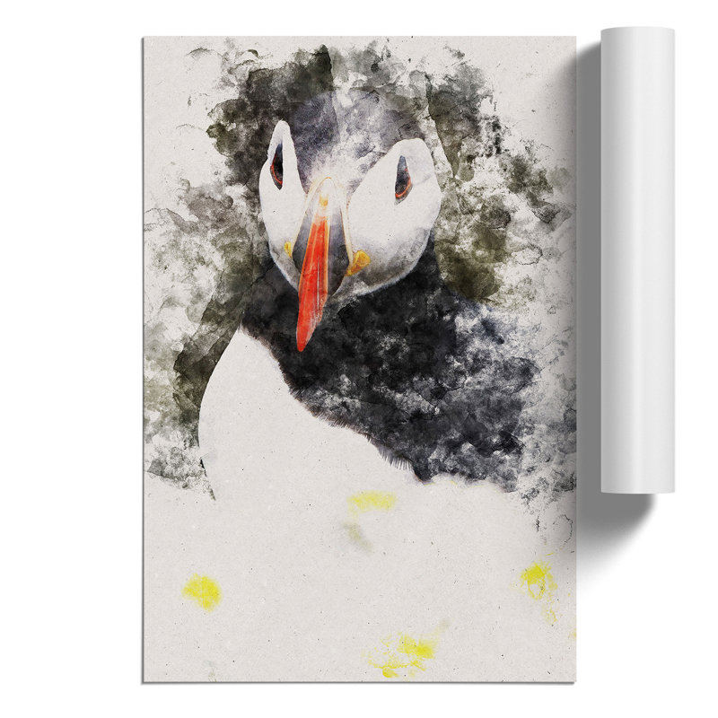 Atlantic Puffin Birds Vol.2 - No Frame Print, 42cm H x 30cm W x 0.1cm D