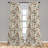 French Eiffel Tower Semi-Sheer Rod Pocket Curtain Panels-45204508