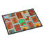 Lots of Red Dachshund Doormat 18x27-735392564