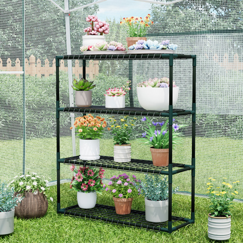Présentoir à plantes à 4 niveaux