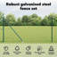 Vidaxl Fence With Posts PVC-Coated Steel-116798247-116798249