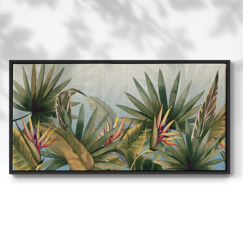 Belize Morning - Toile tendue avec châssis encadré, prête à être accrochée
