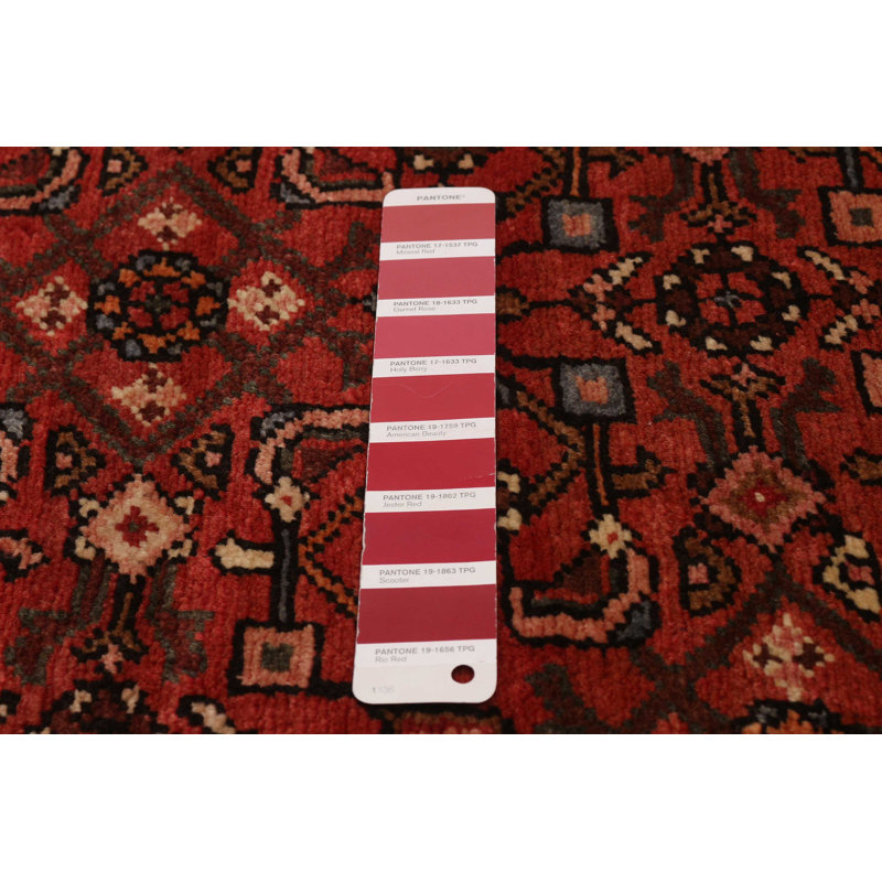 Deianna One-of-a-Kind Runner 2'9" X 10'11" 1990s Runner Wool Area Rug Red