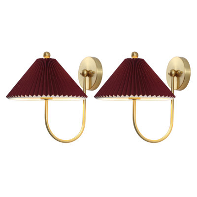 2-Light Flush Mount Sconce