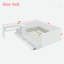 Lit de jour en bois avec 6 tiroirs, tablettes, coiffeuse et station de charge-2045185395