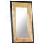 Lenny Wood Flat Wall Mirror-1156794148