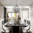 Lyndon 5 - Light Antique Black Unique/Statement Pendant