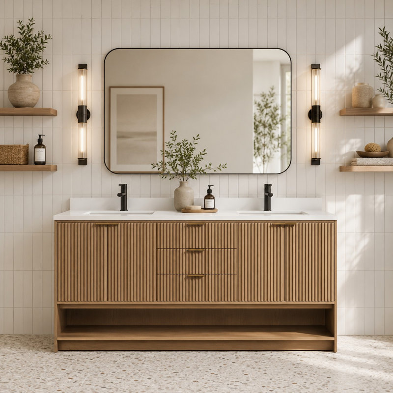 Meuble-lavabo autoportant Anelie