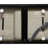 49" x 28" Square-Shape Acrylic Freestanding Soaking Hot Tub - Sit-In Design, Chrome Overflow & Drain, Glossy Black