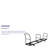 Regency Vertical Storage Folding Chair Dolly - 50 Chair Capacity