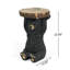 Tabouret de table d'appoint Black Bear