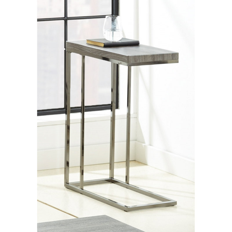 Lucia - Table de bout de fauteuil, Brun