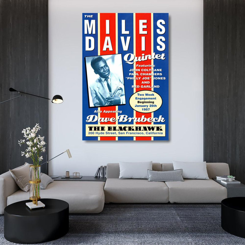 Miles Davis, 1957 IMA-U373, 48'' H x 32'' W