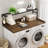 Washer Dryer Countertop With Shelf, 2-Tier Laundry Room Wood Topper With Edge-110205024