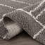 Tapis gris à motif abstrait Kaern-1324906657