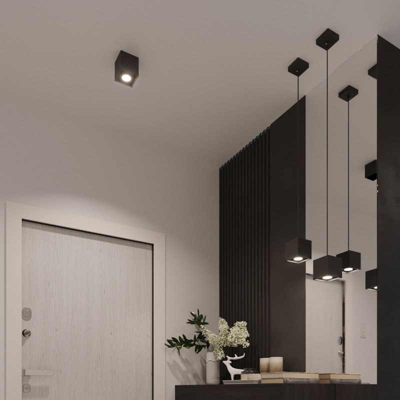 Quad 1 - Light Pendant, Black
