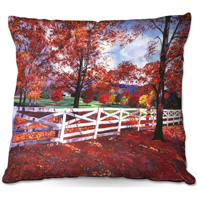 Reversible Throw Pillow
