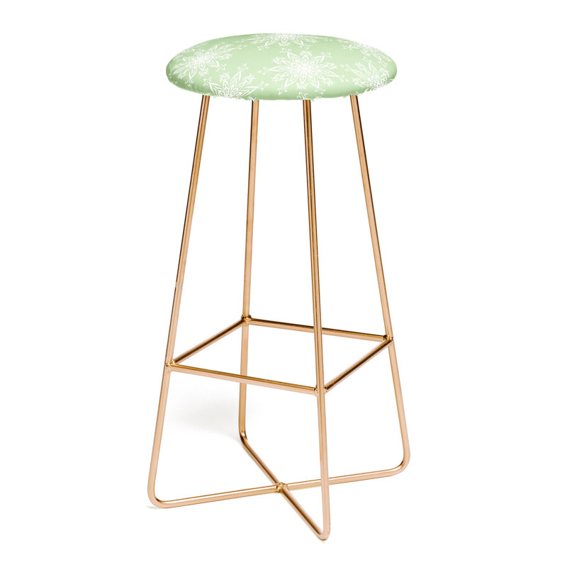 Tabouret de bar 28 po Dezerea, Or