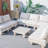 Shenia Outdoor Upholstered Coversation Set