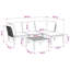  Garden Lounge Set Solid Acacia Wood & Rope Sofa Outdoor Furniture Patio-1473394875