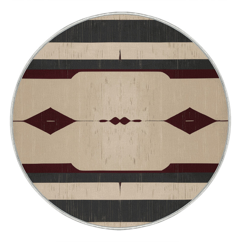 Vintage Vista Rug, Round 6'