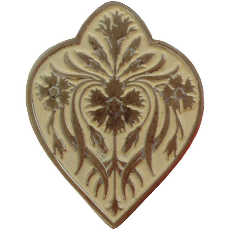 English Garden Novelty Knob, Antique Brass/Saffron