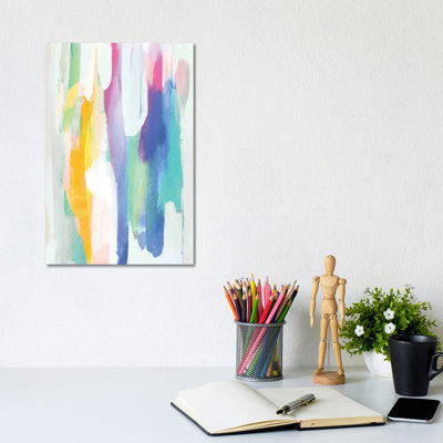 Vivacious II by Jackie Hanson - Wrapped Canvas Print