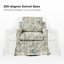 Fauteuil pivotant avec housse Asman-95983642