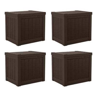 Suncast 22 Gallon Water Resistant Plastic/Resin Deck Box