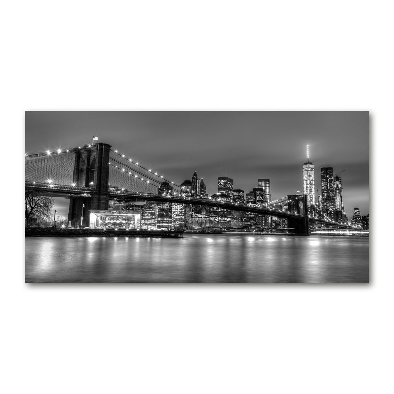 Brooklyn Bridge - No Frame Print on Canvas