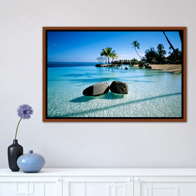 Resort Tahiti French Polynesia - reproduction de photo