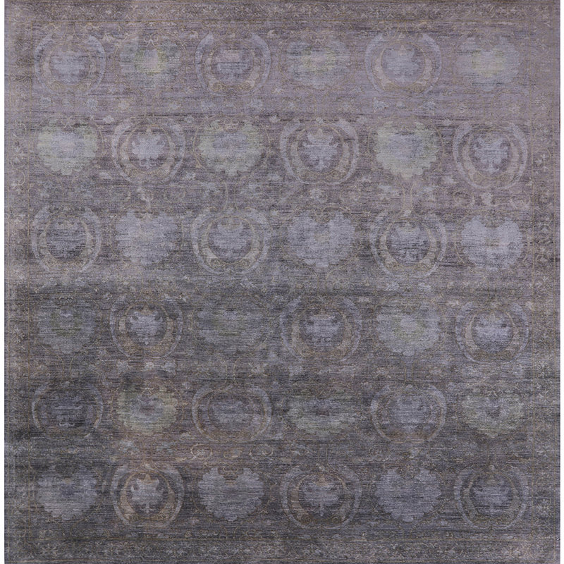 Tapis oriental Purrple, Carré 6 pi