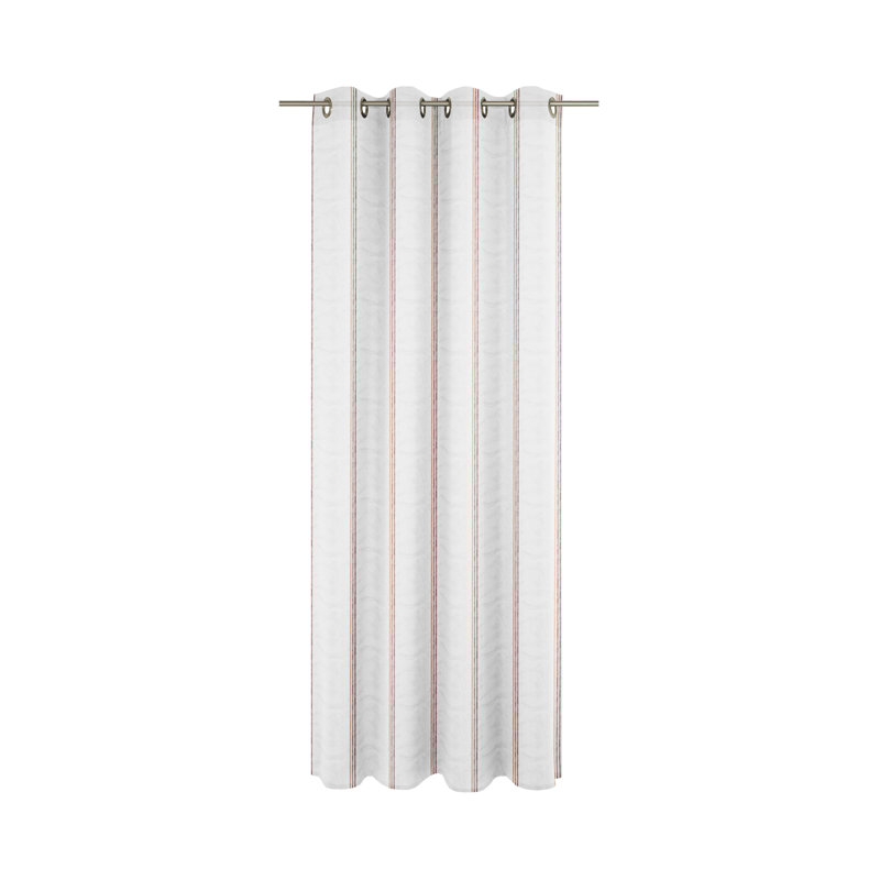 Forsman Eyelet Semi Sheer Curtains, 140cm Width x 175cm Drop